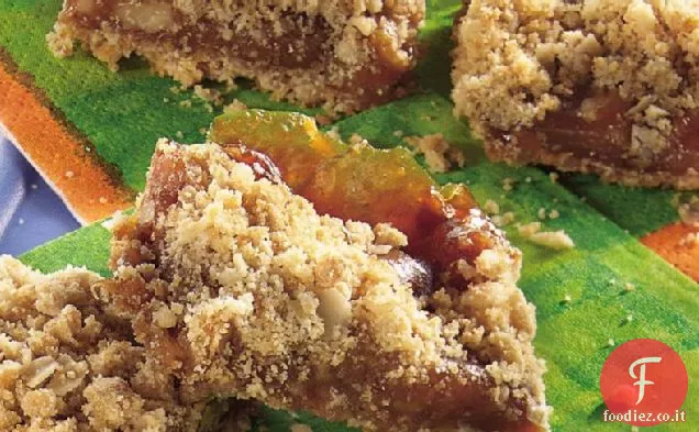 Barrette di mele caramellate di scelta rapida