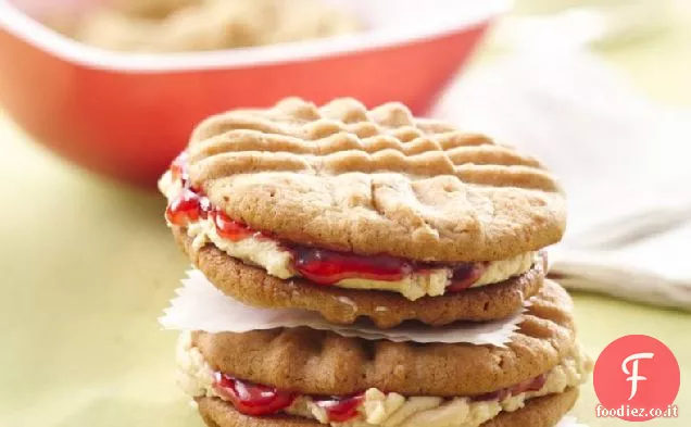 Biscotti sandwich PB & J