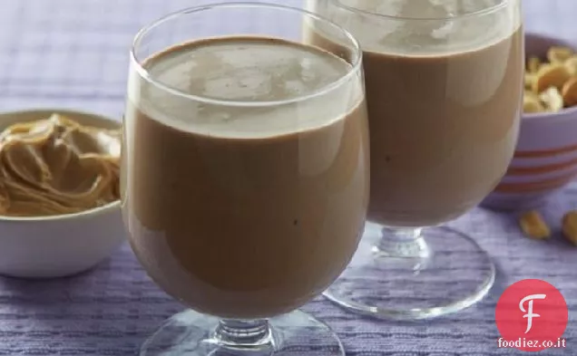 Frullati di banana al cioccolato Peanutty