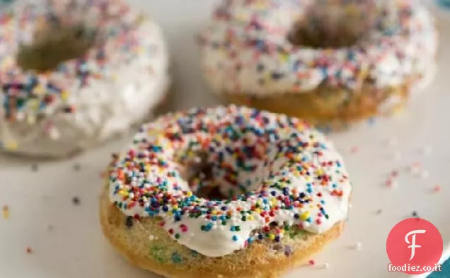 Ciambelle di confetti al forno