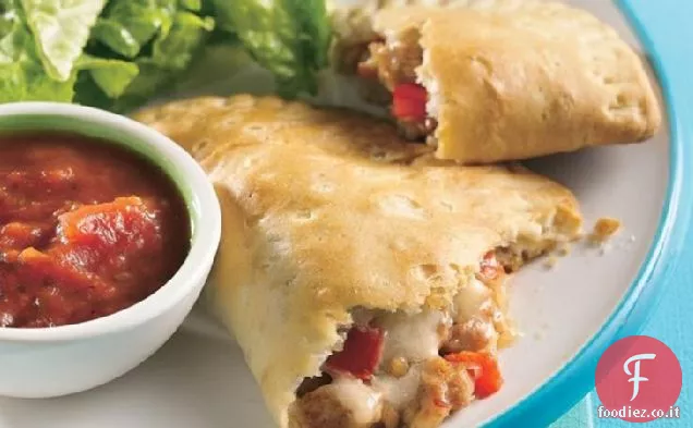 Involtini di pizza inside-Out