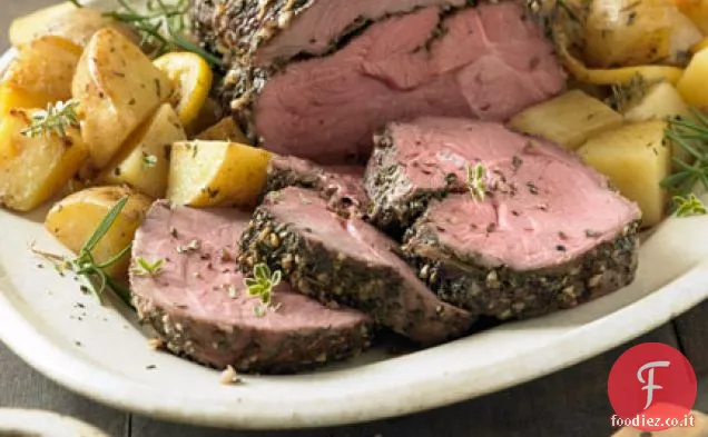 Davanzale Erba Giardino Agnello e patate