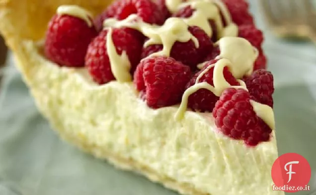 Cioccolato bianco-Torta di lamponi