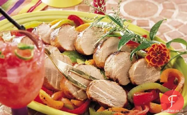 Filetto di maiale alla griglia con marinata di petardo