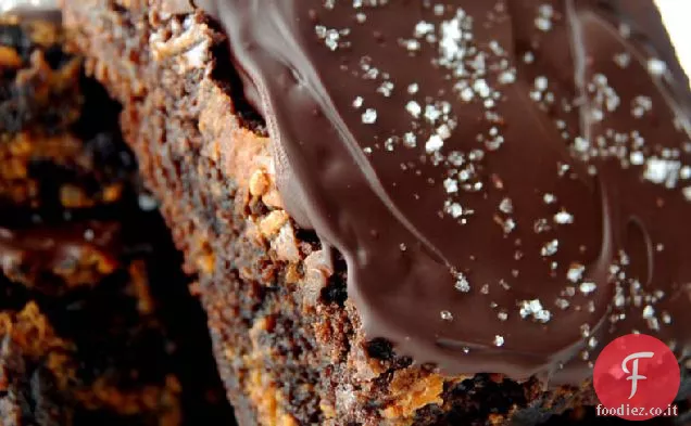 Brownies salati Dulce de Leche Swirl