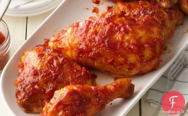 Pollo alla griglia da leccarsi i baffi