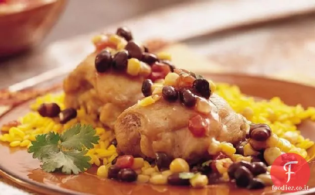 Pollo alla salsa a cottura lenta