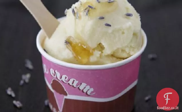 Gelato al miele e Lavanda