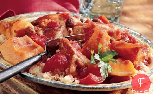 Pollo mediterraneo a cottura lenta