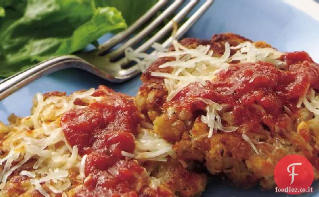 Torte di pollo Parmigiana