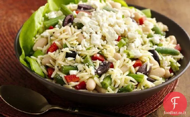 Limone Orzo due insalata di fagioli