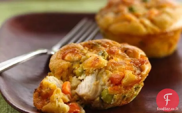 Incredibilmente facile Mini pollo pentola torte