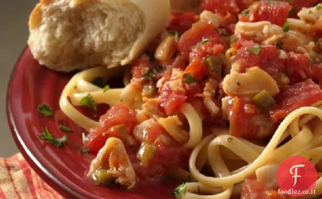 Linguine al Sugo di Vongole Rosse
