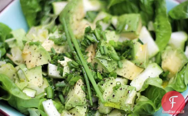 Avocado, Zucchine e lattuga
