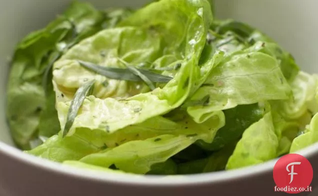 Lattuga Bibb con Vinaigrette al dragoncello