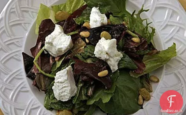 Insalata di Campo con Vinaigrette Balsamiche fresche