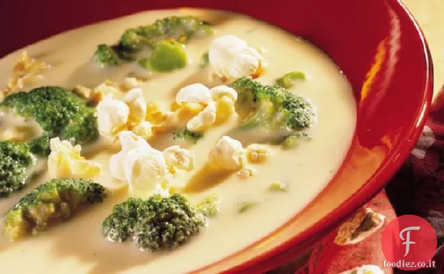 Zuppa di broccoli e birra