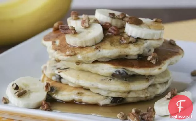 Frittelle di banana-Cioccolato-Pecan