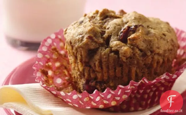Muffin di lino e frutta