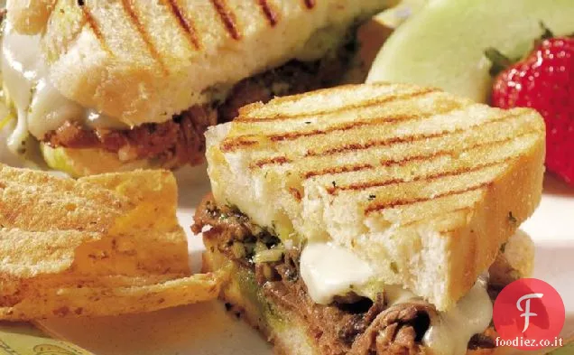 Panini al Pesto di Manzo
