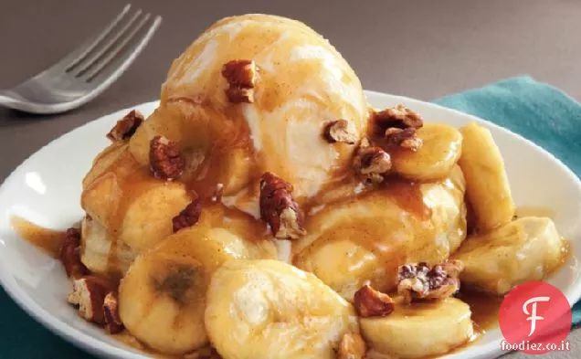 Banane Promuovere Pasticceria gelato