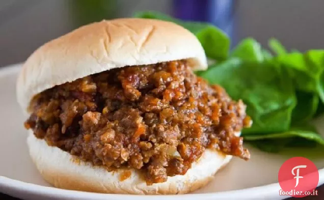 Veggie riempito sciatta Joes