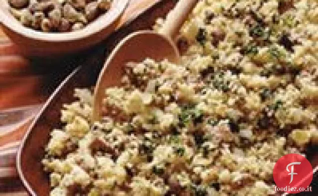 Couscous di salsiccia al curry