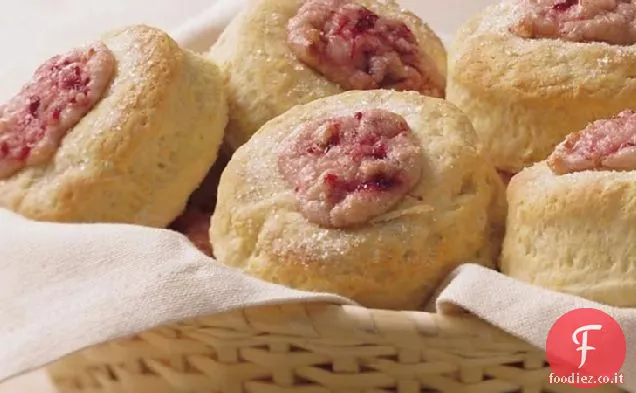Biscotti alla crema di fragole