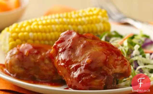 Slow-Cooker Impertinente arancione-Pollo alla brace