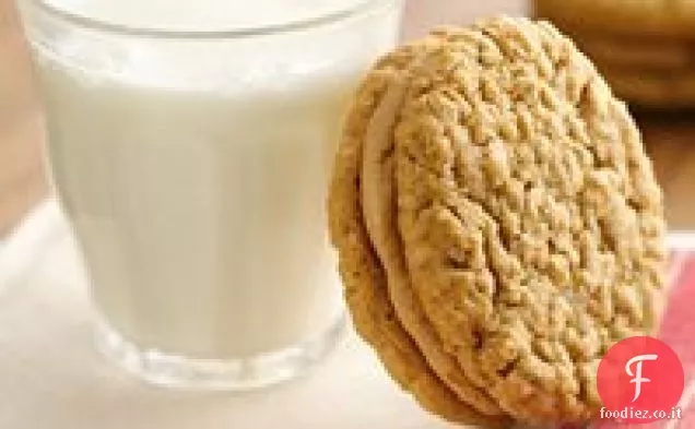Corsia di memoria Farina d'avena Burro di arachidi Creme Panini