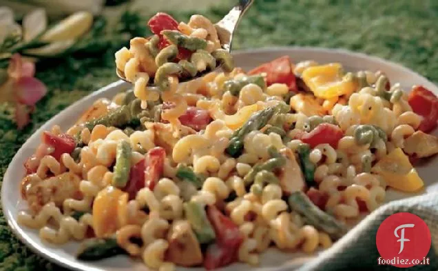Pollo e primavera verdura Toss