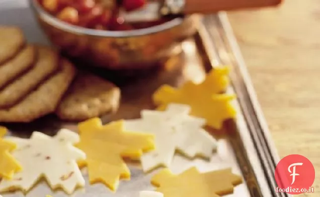 Caduta piatto di formaggio
