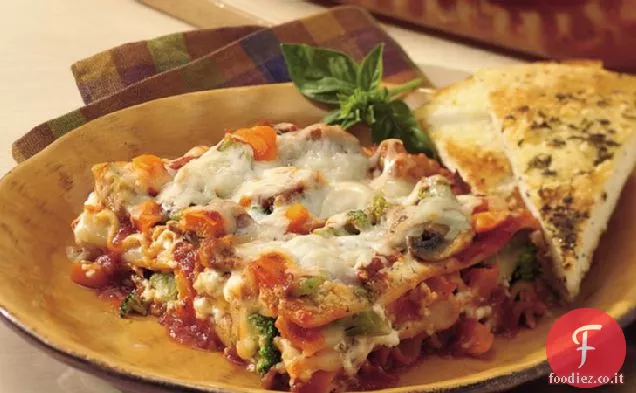 Lasagne di verdure da giardino