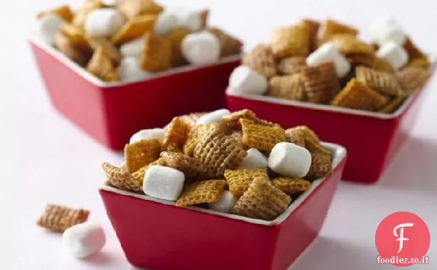 Miscela di Yum Chex® imburrata a caldo