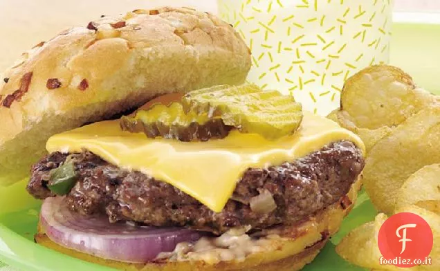 Hamburger alla griglia Hoedown sostanziosi