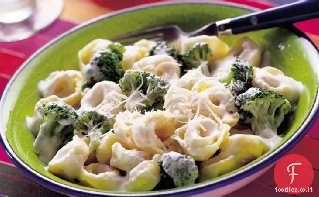 Broccoli e Tortellini Alfredo