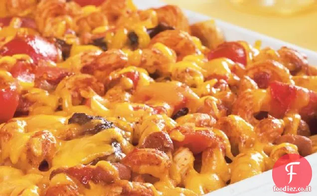 Texas Manzo e pasta cuocere