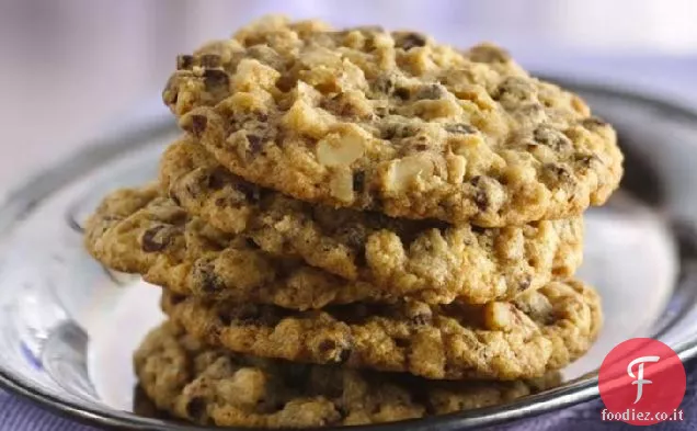 Slice ' n ' Cuocere farina d'avena biscotti al cioccolato