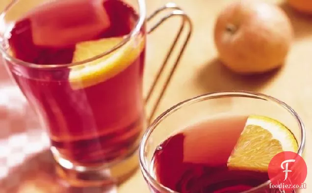 Slow-Cooker speziato mirtillo-Sidro di mele