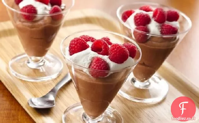 Mousse al cioccolato fondente