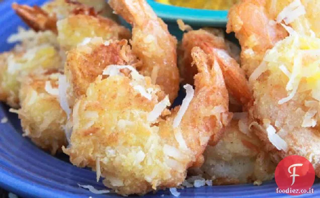 Gamberetti croccanti al cocco
