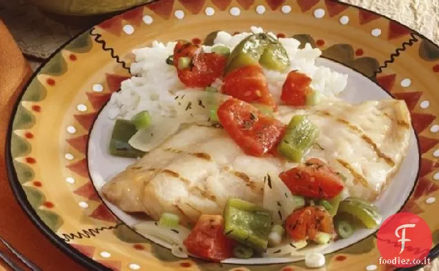 Snapper creolo alla griglia