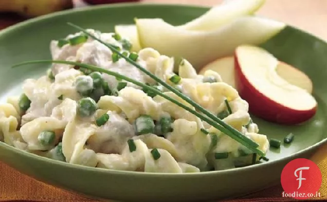 Pollo a cottura lenta e tagliatelle Romanoff