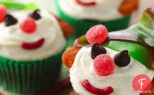 Velluto rosso vacanza Elf Cupcakes