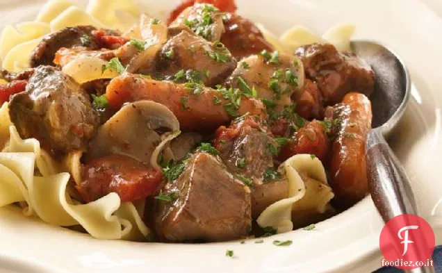 Stufato di manzo francese a cottura lenta