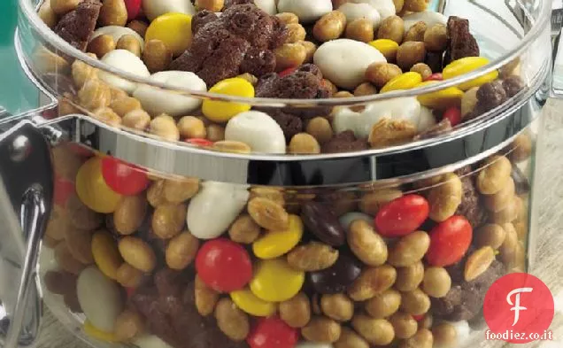 Mix di snack dolce e salato