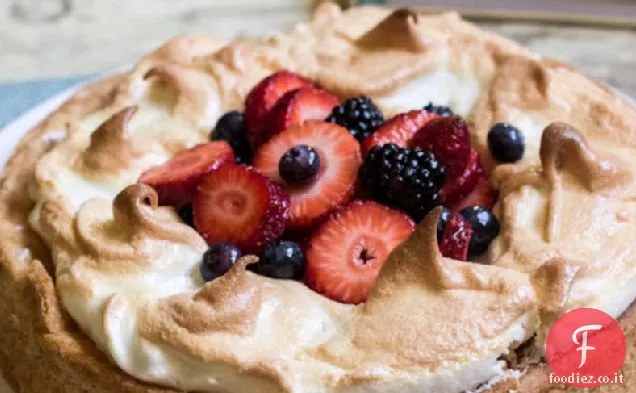 Torta di cesto di bacche