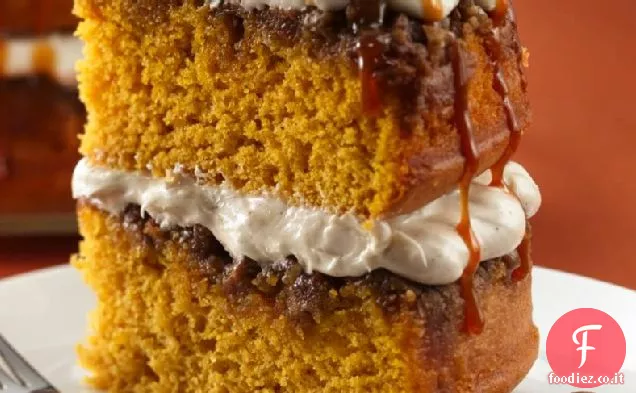 Torta di zucca pralina