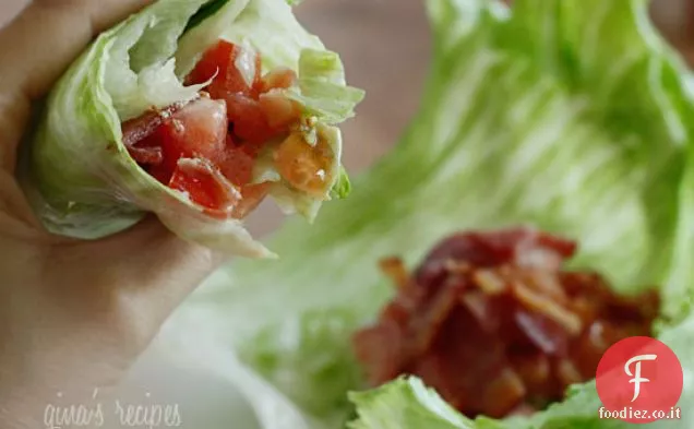 Impacchi di lattuga Blt