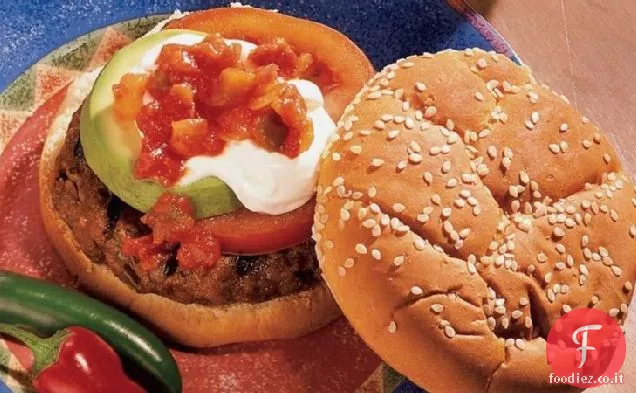 Hamburger di salsa alla griglia